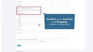 CAMS portal How to Submit a Reservation Request
