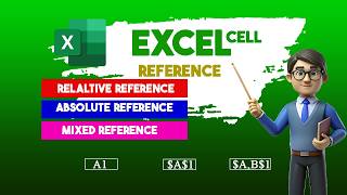 Most Important Excel Topic 🔥 | Relative, Absolute &amp; Mixed Reference