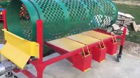 garlic grader (garlic bulbs sorting by size equipment) - GBSD-630