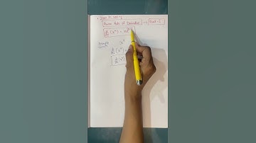 Power Rule of Derivative #class12maths #maths #mathematics #exam