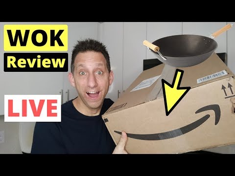 Wok Unboxing & Review LIVE STREAM! (with Live Stir-Fry!)