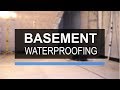 Basement waterproofing  richardson  starling