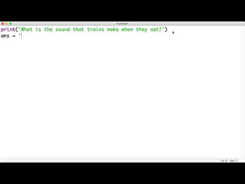 Python Day 15 Joke Program