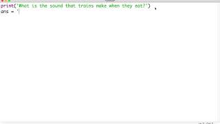 Python Day 15 Joke Program