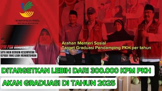 300.000 KPM PENERIMA BANSOS DITARGETKAN KELUAR DARI GARIS KEMISKINAN DAN BISA MANDIRI SEJAHTERA