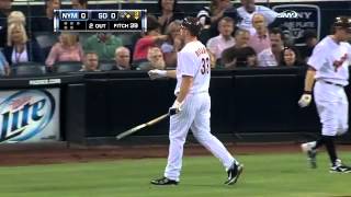 2012/08/03 Dickey's nine strikeouts