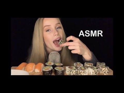 ASMR| SUSHI MUKBANG 🥴✨ |RelaxASMR