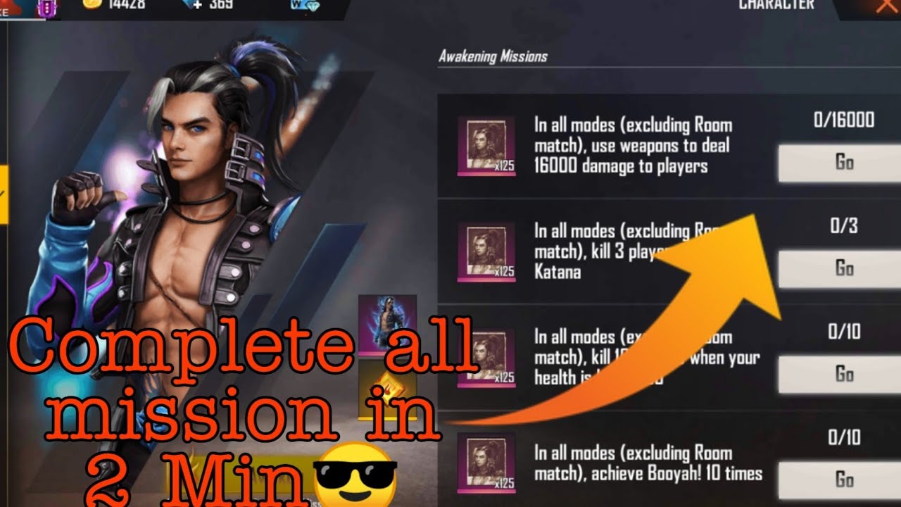 How to complete elite hayato mission in 2 min || Awaken elite hayato mission full details hindi