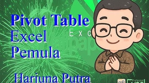Pivot Table Excel Untuk Pemula