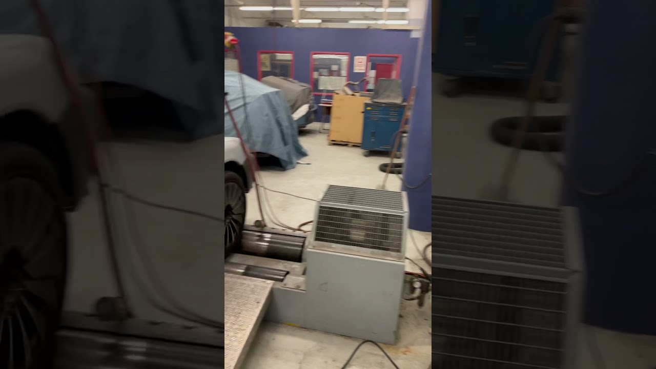 Dyno training front wheel drive - Level 1 smog tech - 