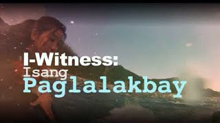 Others may think an episode of I-Witness is a journey, but to some,...