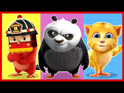 Неправильные Головы. Энгри Бердз. Angry Birds. Мультик.
