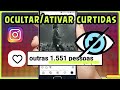 Como Ocultar Curtidas no instagram