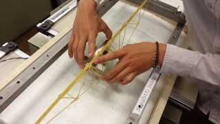 HKU TD1 2013 - Loading Test of Spagetti Bridge (Sample 7)