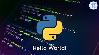 Print Hello World! in Python