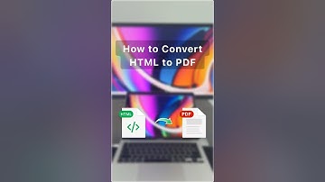 How to Convert HTML to PDF for FREE
