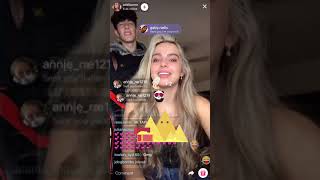 Addison Rae TikTok Live w\/ Bryce Hall - 12\/13\/2019