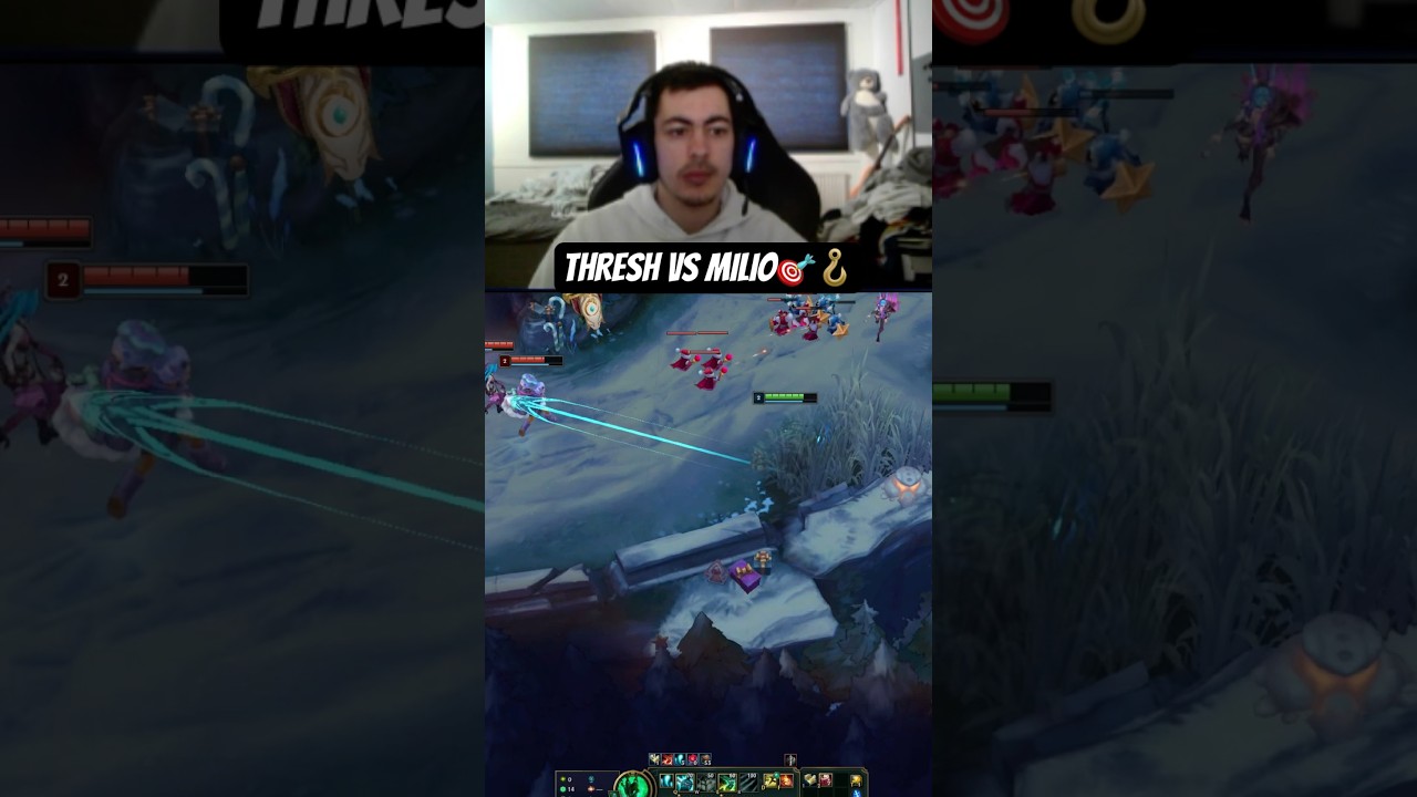 Thresh 4 Hooks On Milio 😳🪝 This Guy Had No Chance! 