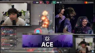 Masayoshi reacts to Toast's ace at Master's toronto.