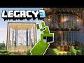Glass Maze and Parrot Enclosure | Minecraft 1.18 Legacy SMP #7