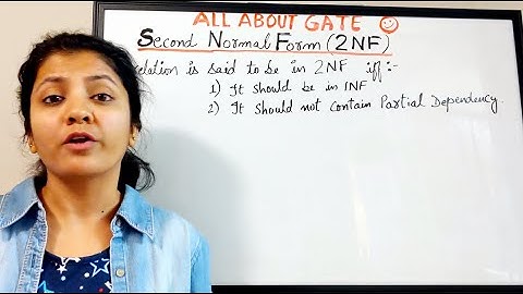 2NF Second Normal Form | Partial Dependency | DBMS Session 22