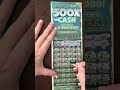 500X the Cash Scratch Off Ticket NC Lottery Scratcher #cash #scratchoffs #lotto #nc #scratch #ncel