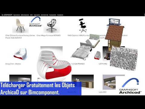 Partie 1: Comment Télécharger Rapidement les Objets de Bibliothèque ArchicaD sur BiMcomponent !!!