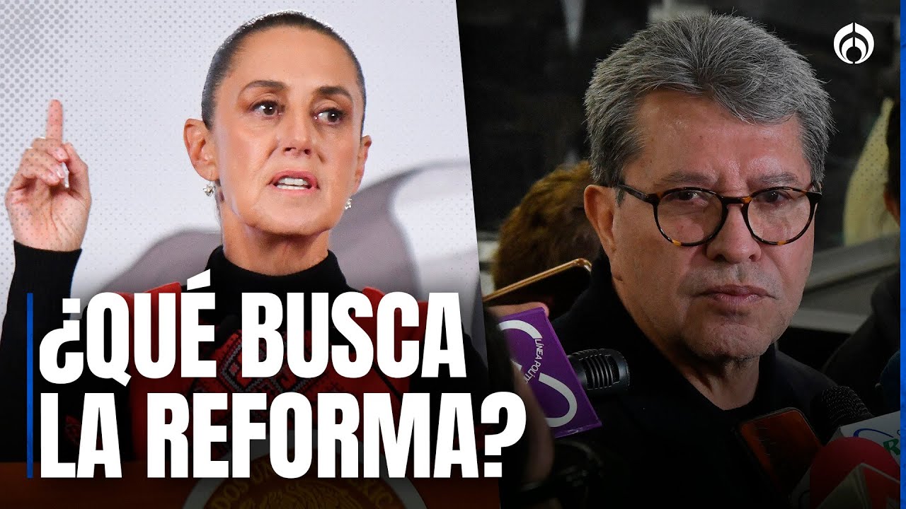 Monreal explica reforma electoral de Sheinbaum; garantiza autonomía del INE