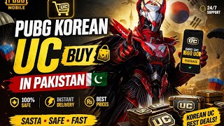 Pubg Kr Uc Buy in Pakistan | Pubg Korean Uc purchase in Pakistan 2026 screenshot 2