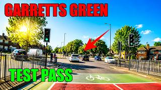 🇬🇧 Garretts Green Real Test Pass Route Birmingham UK