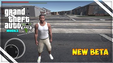 *NICE GRAPHICS* NEW BETA GTA 5 / V ANDROID - MOBILE BETA BY UNITY ANDROID GAMEPLAY (FAN MADE)