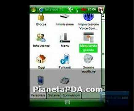 Enlarge Windows Mobile Start Menu - Fingers-friendly