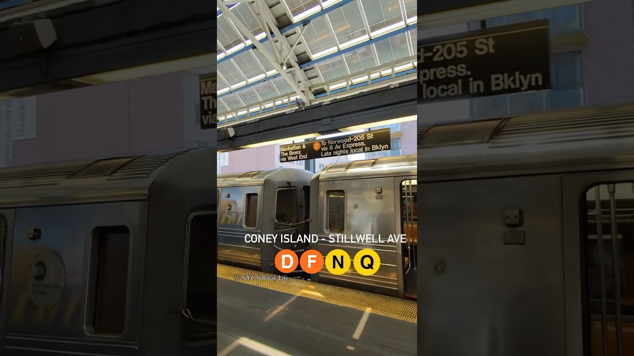 Coney Island Stillwell Ave D/F N/Q POV 