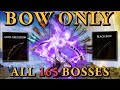 Elden ring bows are op all 165 bosses bow only challenge run