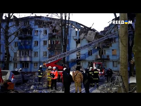 Обстрел РФ Запорожья: видео последствий опубликовал Зеленский