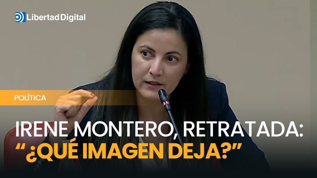 Irene Montero, retratada: 