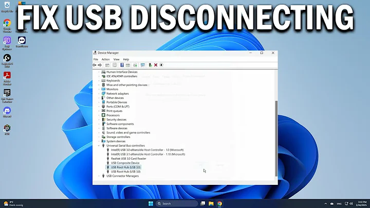 How To Fix USB Keep Disconnecting and Reconnecting in Windows 11 & 10 - Easy Fix