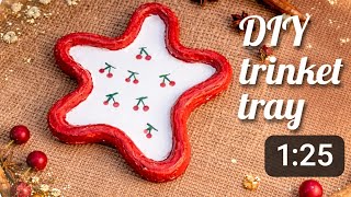 DIY cute and asthetik trinket tray 😱😱#vaishalipalcraft #artandcraft #smartcraft