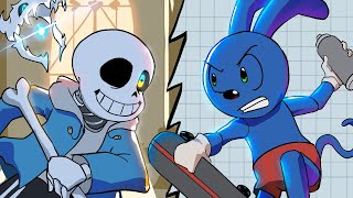 SANS vs RIGGY (Undertale Animation) screenshot 4