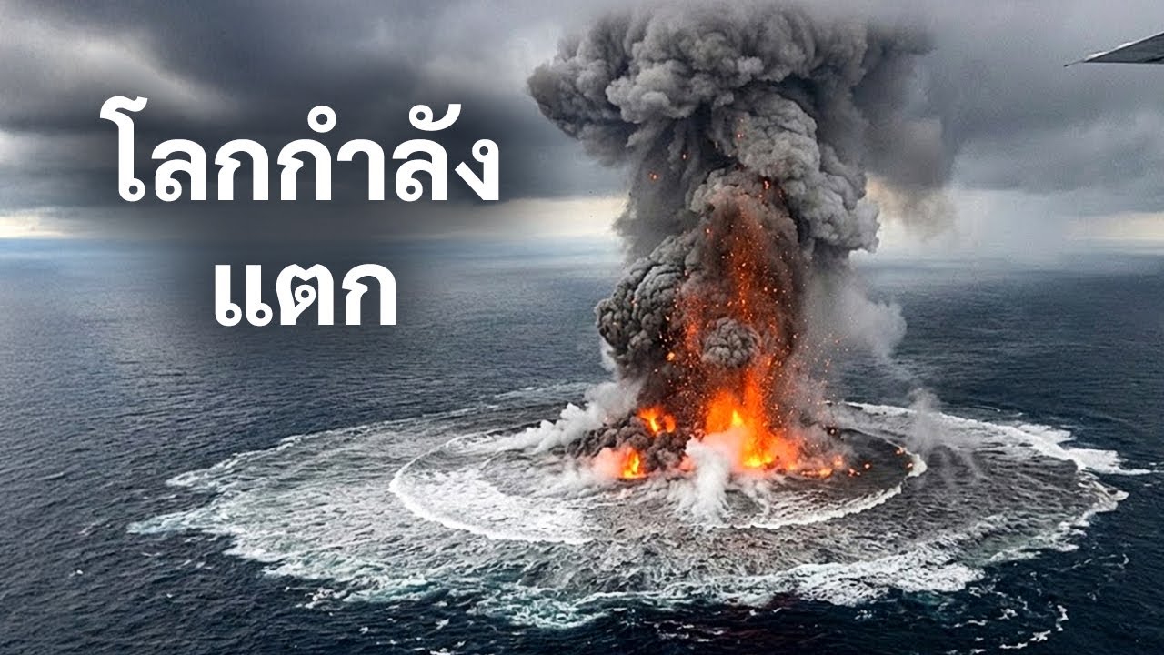 ระเบิดใต้น้ำครั้งใหญ่สร้างภูเขาไฟขนาดตึกระฟ้าในมหาสมุทรอินเดีย