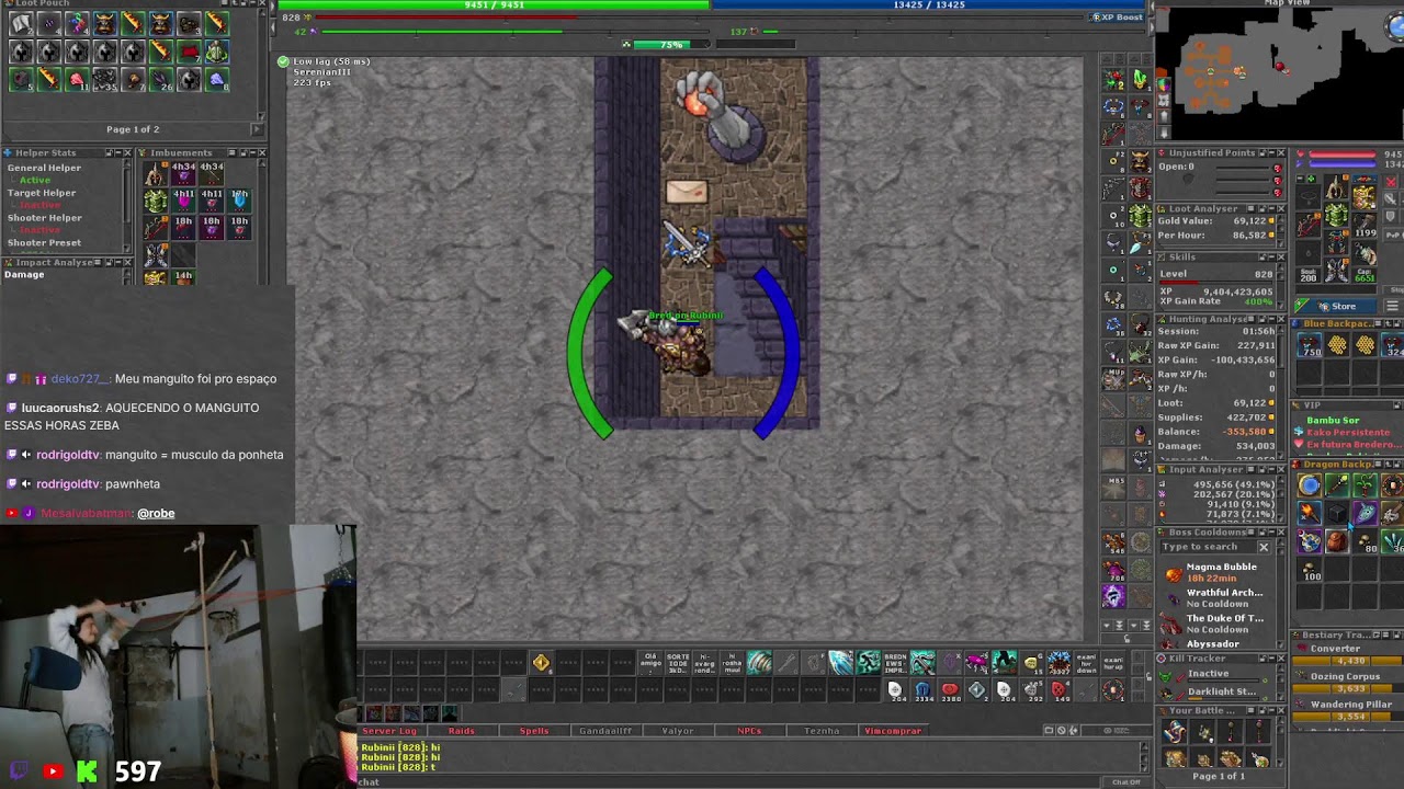 PAW NA DOMINANTE DE NON PVP!!! !RUBINOT !Balanceamento !CAIXINHA  !DRACOINS