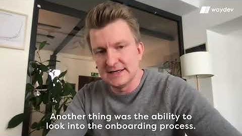 AppJobs - Waydev Case Study - Łukasz Chachurski (VP of Technology)