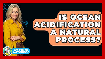 Is Ocean Acidification A Natural Process? - Weather Watchdog