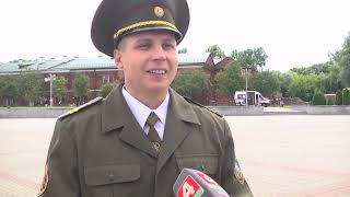 2022-07-26 г. Брест. День пожарной службы: принятие присяги. Новости на Буг-ТВ. #бугтв
