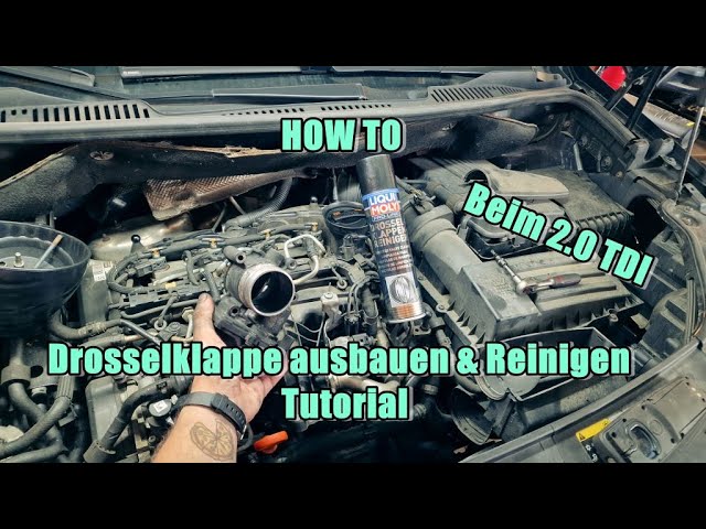 DROSSELKLAPPE REINIGEN OHNE AUSBAU mit Liqui Moly / How To Clean A