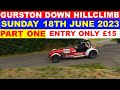 GURSTON DOWN HILLCLIMB 18TH JUNE 2023 PART ONE