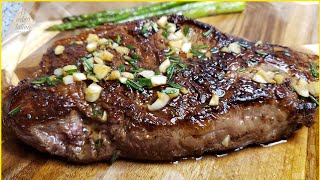 🔴 New York steak |💥En sarten bien jugoso Receta Facil y Rica screenshot 3