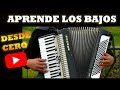 como tocar los BAJOS DEL ACORDEON