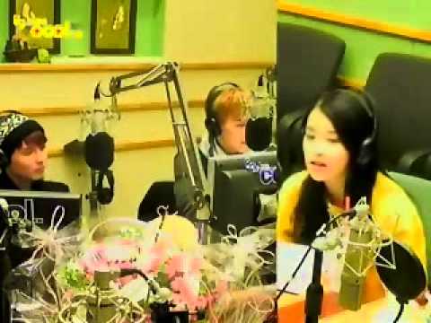 IU (아이유) singing cut on suju radio