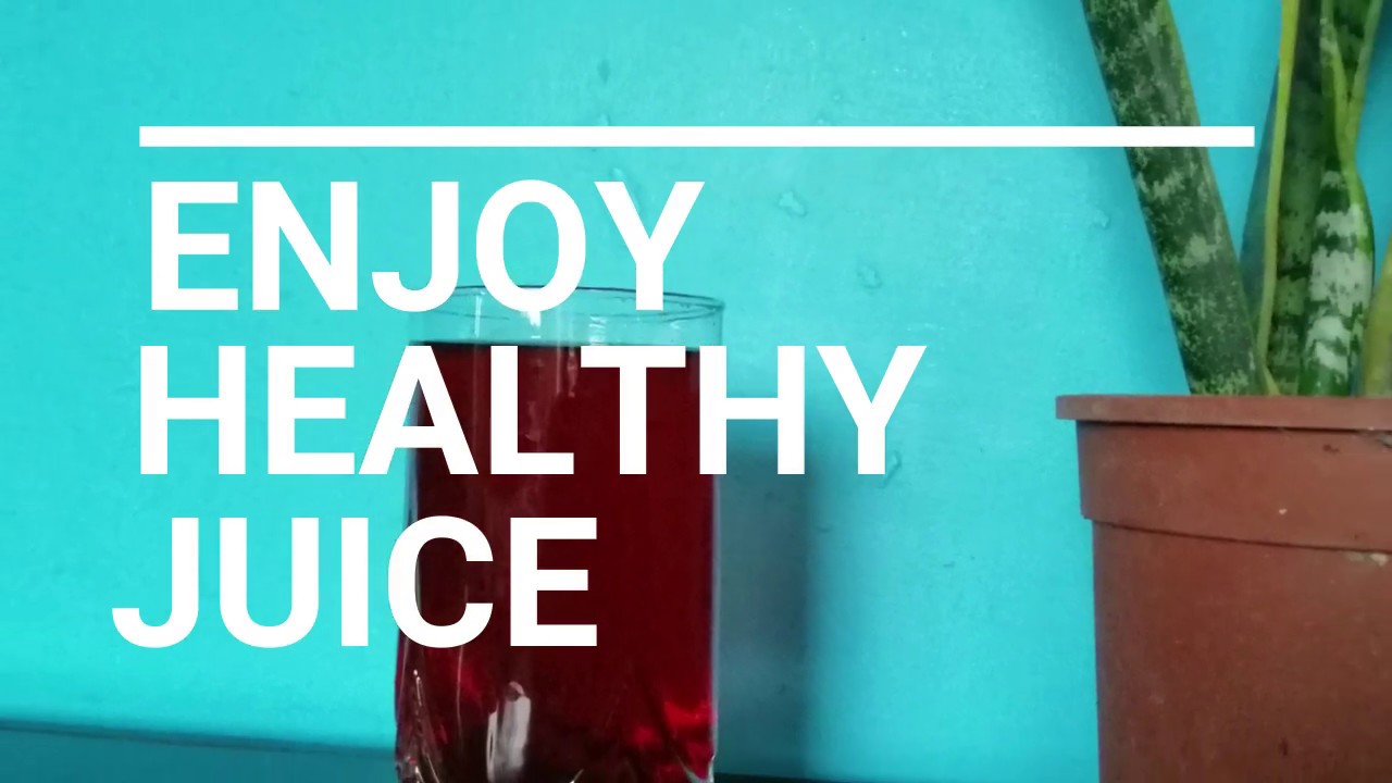 Red Spinach Juice Healthy Spinach Juice Sivapu Keerai Juice